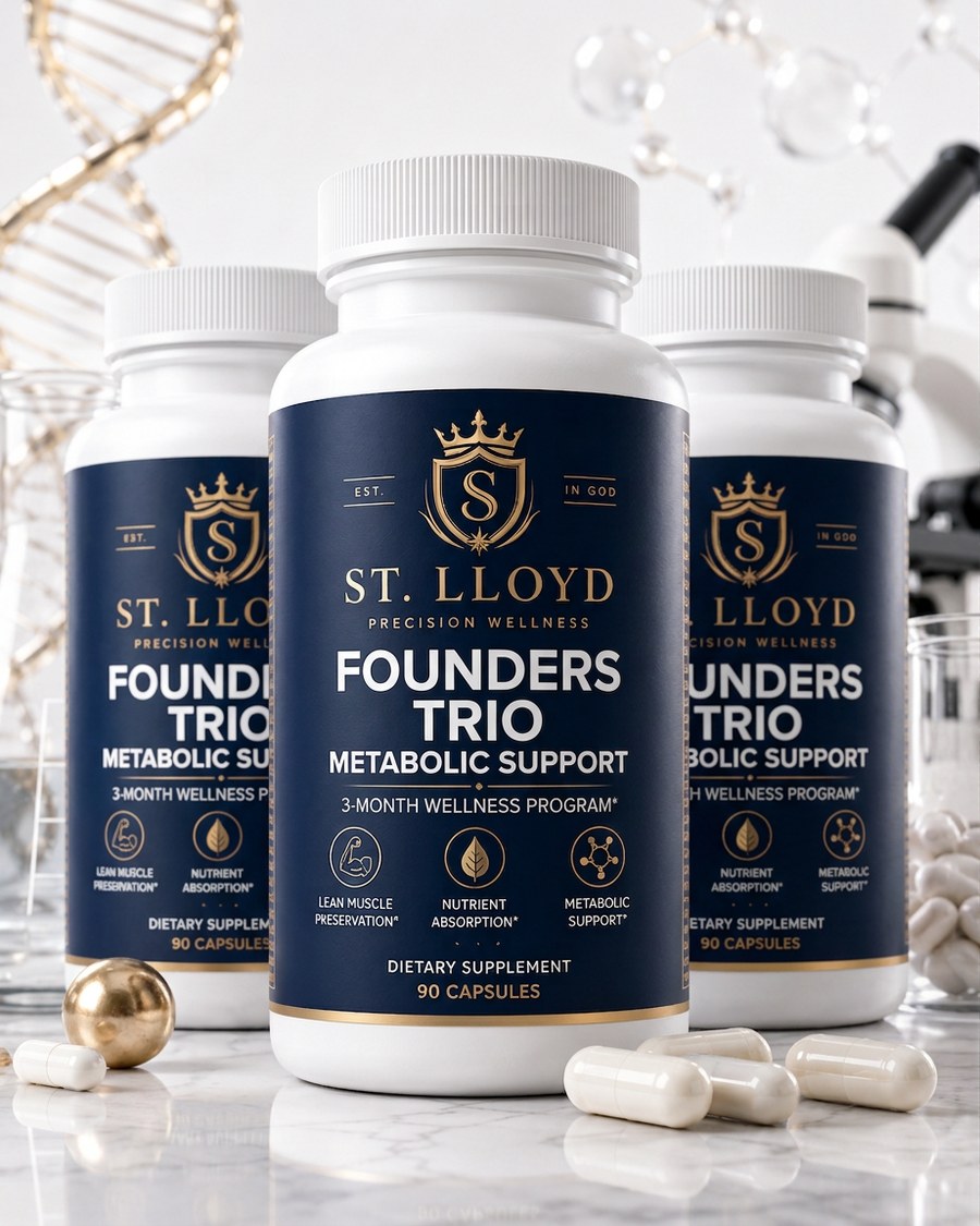St.Lloyd Founders Trio – Metabolic & Weight Management Support (3-Month Program) | St. Lloyd