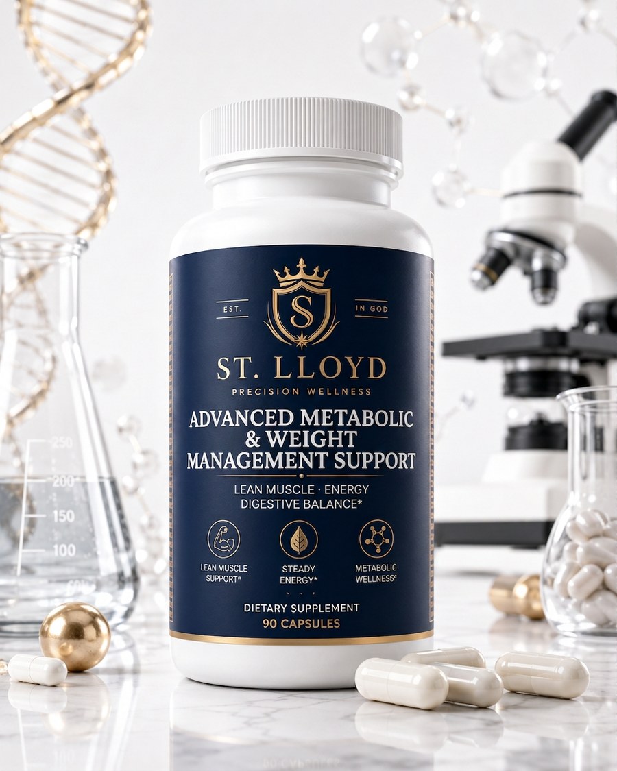 St.Lloyd Metabolic & Weight Management Support – Lean Muscle, Energy & Digestive Balance | St. Lloyd
